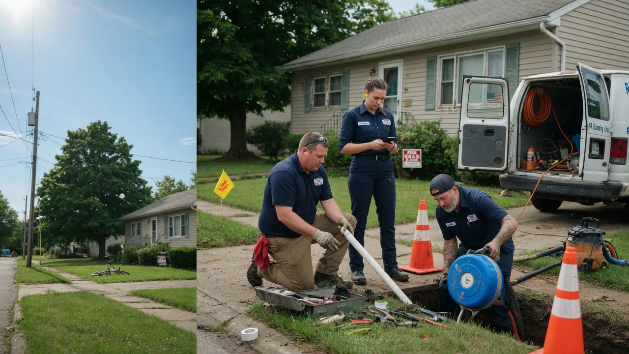 Sewer Line Repair in Columbia City, IN near me